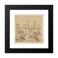 thumbnail image 2 of Chen Hongshou 20x21 Black Modern Framed Museum Art Print Titled - Landscape in the Style of Ni Zan (1598-1652), 2 of 5