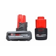 thumbnail image 5 of Milwaukee 2562-22 M12 FUEL 3/8" Stubby Impact Wrench Kit – Includes XC5.0 & CP2.5 Batteries, Charger, Belt Clip, and Contractor Case – 550 ft-lbs Torque, Compact Design, Brushless Motor, 5 of 8