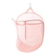 thumbnail image 1 of Cesto de ropa colgante, cesta de lavandería portátil plegable para montaje en pared con gancho, Rosa, 1 of 9