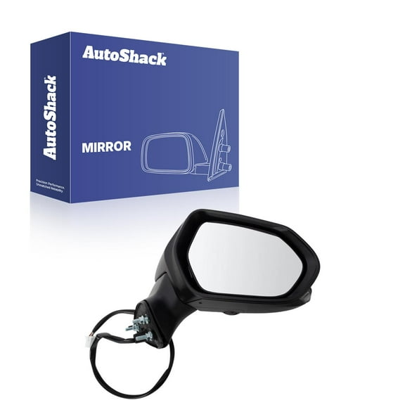 AutoShack Side View Mirror Power Heated Replacement for 2018 2019 2020 Toyota Camry Passenger Side 1-PC