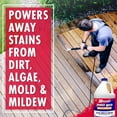 thumbnail image 4 of Pressure Washer Concentrated Cleaner – Power Cleans Stains from Algae, Mold & Mildew, Dirt, Grime Makes up to 20 Gallons, 4 of 4