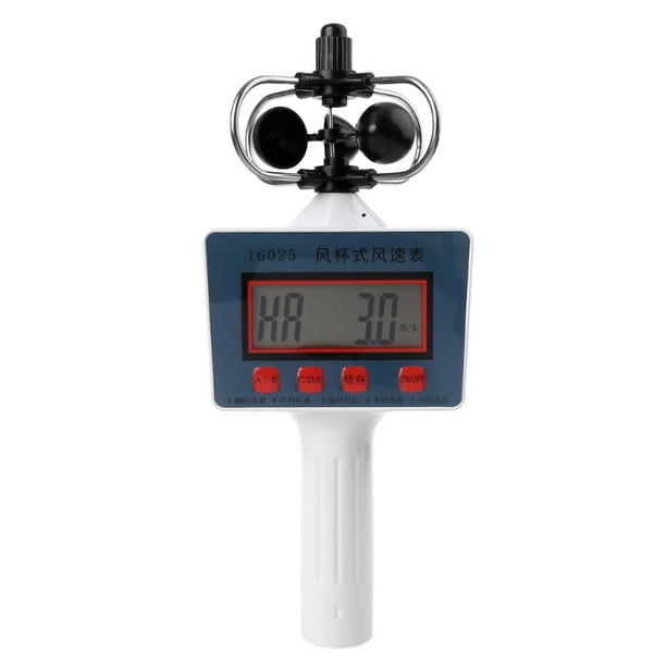 Techinal Handheld Wind Speed Gauge Anemometer Digital Average Wind