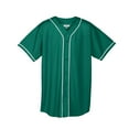 thumbnail image 2 of Augusta Sportswear 593 Baseball Shirt Men's Wicking Mesh Braided Trim, 2 of 2