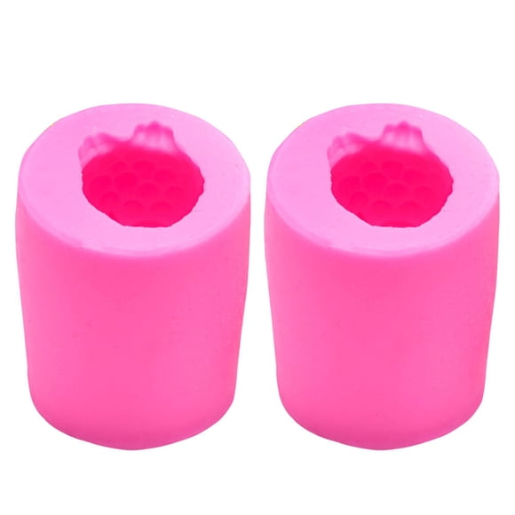 2 unids DIY Moldes para hornear Búho Design Pastel Fondant Molds Home Hecho A Mano Moldes Artesanales