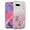 Pink, variant on for Google Pixel 7 Case Clear Glitter Sparkle Aesthetic Google Pixel 7 Phone Case Silicone TPU Soft Flower Transparent Shockproof Cover Pruple Thin (Purple)