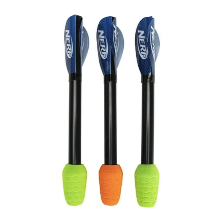 NERF Soft Tip Foam Arrows + Jump Rockets - Universal Replacement Rip Rockets + Kids Arrows - Child Safe Arrows + Rockets for Outdoors + Indoors - 3 Pack