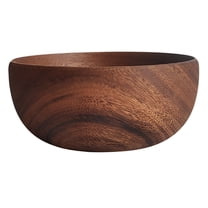 ACDANC Wooden Salad Bowls Rice Bowls Wooden Food Serving Bowls for Home Restaurant