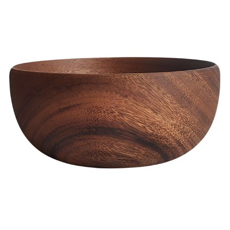 ACDANC Wooden Salad Bowls Rice Bowls Wooden Food Serving Bowls for Home Restaurant