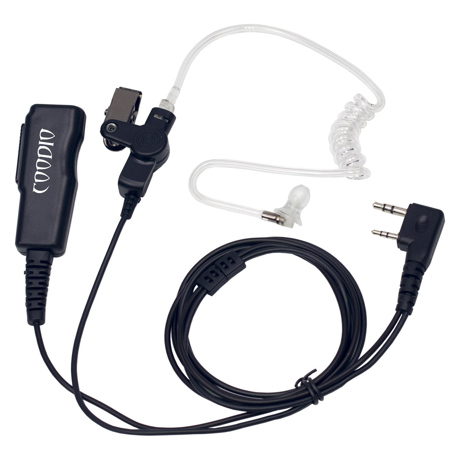 Parts & Accessories Customer Service Planner 2Way Radio Earpiece with BLK Tube for Kenwood
