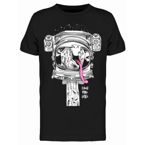 More Space Giraffe Astronaut Tee Men's -Image by Shutterstock