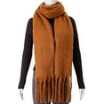 thumbnail image 4 of Women's Scarf Big Colorful Thick Blanket Wrap Winter Oversized Warm Chunky, 4 of 4