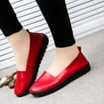 thumbnail image 2 of Chaussures de Loisirs pour Femmes, Chaussures Plates à Enfiler, Bout Rond, Chaussures Bateau, 2 of 9
