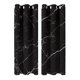 thumbnail image 2 of Cortinas de ducha de fibra de poliéster Bañeras Cortina de ducha Cortinas de baño de secado rápido Cortinas de ventana para baño Dormitorio Gimnasios Negro BLESIY Cortinas de baño, 2 of 8