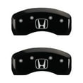 thumbnail image 5 of MGP 4 Caliper Covers Engraved Front Honda Engraved Rear H Logo Black finish silver ch Fits select: 2013 HONDA ACCORD EXL, 2014-2017 HONDA ACCORD LX, 5 of 6
