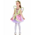 thumbnail image 6 of Halloween Kids Halloween Dress with Fairy Outfit for Girls Party Performance Stage Wear, L, 6 of 7
