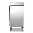 thumbnail image 5 of Baxton Studio Pauline Contemporary Glam and Luxe Mirrored 3-Drawer End Table, 5 of 9