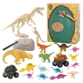 thumbnail image 2 of weibbin Dinosaur Fossil Excavation Kit with Volcano Eruption, 12 Eggs Science Toy, 2 of 7