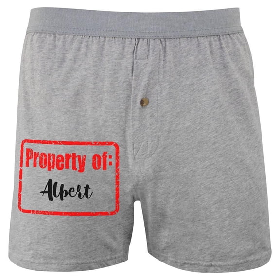 Property of Albert Soft Knit Boxer