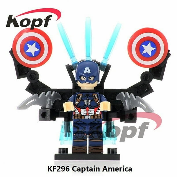 Figuras Lego Marvel Los Vengadores Minifiguras Thor Capitán América Iron Man Juguetes