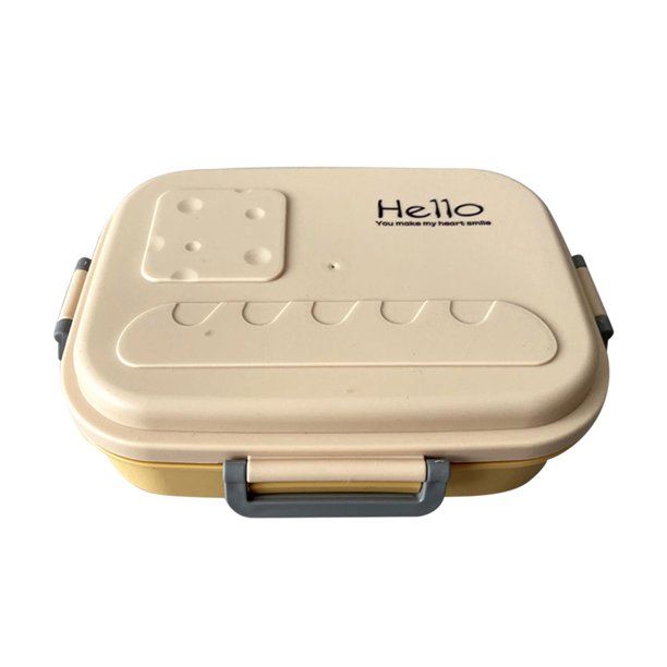 Wdftyju Linda fiambrera de acero inoxidable, rejillas portátiles, escuela, niños, oficina, caja de comida Bento Wdftyju 6aq9ps3sm2eq5rr6D05
