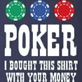 thumbnail image 3 of CafePress - POKER Long Sleeve Dark T Shirt - Long Sleeve Dark T-Shirt, 3 of 4