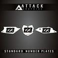 thumbnail image 2 of Attack Graphics Number Plate Backgrounds for Ktm 450 Xc-W 2015, 2 of 2