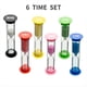 thumbnail image 2 of 6 Piezas Temporizador Temporizador Reloj Plástico Reloj Pequeño 30 Segundos/1 Minuto/2 Minutos//5 Minutos/10 Minutos Temporizador Reloj de, 2 of 5