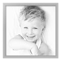 thumbnail image 2 of ArtToFrames 22" x 22" Stainless Steel Picture Frame, 22x22 inch Silver MDF Poster Frame (WOM-3882), 4 Pack, 2 of 8