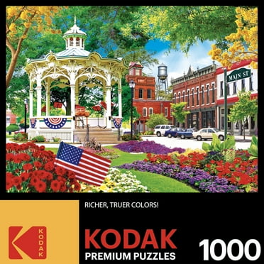 Cra-Z-Art Kodak 1000-Piece Main Street USA Adult Jigsaw Puzzle