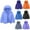 Sky Blue, variant on ATOGUTA Kids Coats Boys Long Sleeve Hooded Parka Lightweight Warm Puffer Outwear with Pocket Size 4T-15, Navy