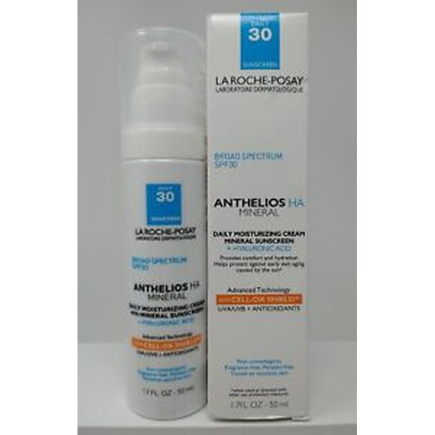 La Roche Posay Anthelios HA Mineral Cream Sunscreen SPF 30 1.7oz Exp 3/
