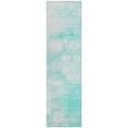 thumbnail image 2 of Addison Rugs Chantille Indoor/Outdoor Transitional Abstract Aqua Washable Runner Rug, 2'3" x 7'6", 2 of 6