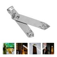thumbnail image 7 of OUNONA Stainless Steel Bottle Opener Tool for Easy Use with Design and Portable Size 2 Pieces Silver, 7 of 7