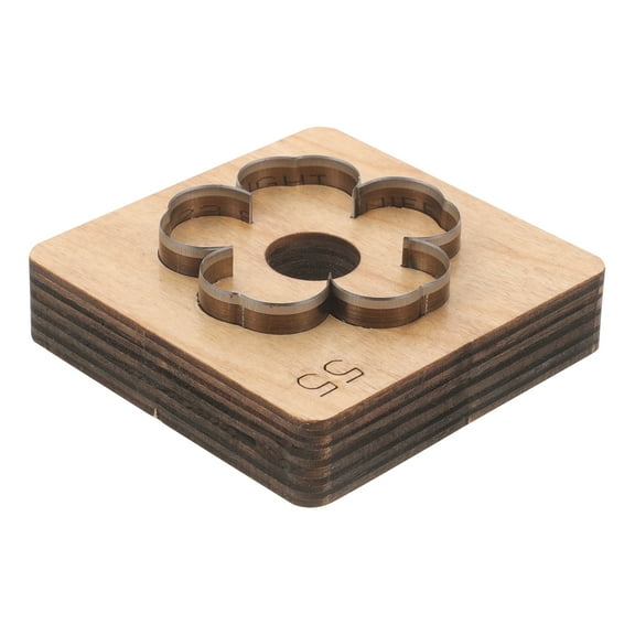 FRCOLOR Multi Color Extra Thick Wood and Metal Cutting Die for Leather Craft DIY Projects