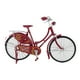 thumbnail image 3 of Modelo de Bicicleta para Decoración Del Hogar, Escultura de Metal, Bicicleta de Hierro Hecha a Mano Clásica, Decoración de Arte de Metal única, Adorno , Rojo A, 3 of 7