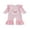 Pink, variant on Miaouyo Infant Baby Girls Fall Romper 0 3 6 12 18 Months Goose Embroidery Long Sleeve Round Neck Full Length Jumpsuit