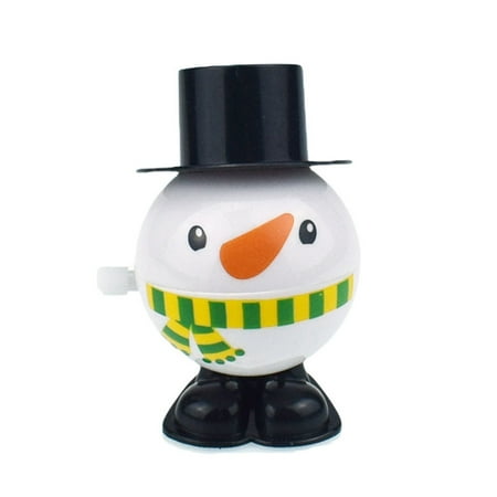 Funny Toys Clockwork Chain Wind Up Penguin Kids Santa