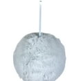 thumbnail image 5 of Northlight Faux Fur Plush Ball Christmas Ornament - 4" - Light Green, 5 of 9