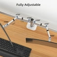 thumbnail image 3 of Support de Bureau pour Moniteur LED LCD Simple, Robuste, Entièrement Ajustable, pour / un Écran jusqu'à (MD), 3 of 9