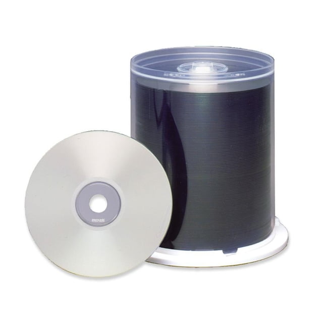 Maxell CD Recordable Media CDR 48x 700 MB 100 Pack Spindle