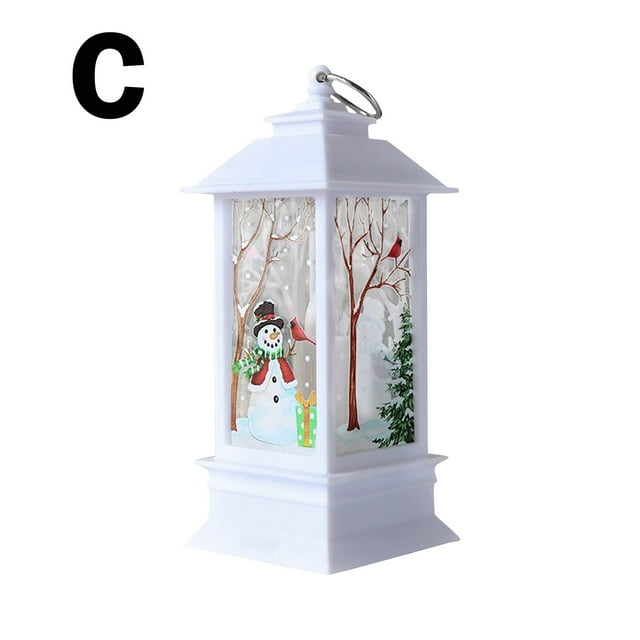 Christmas Decorations Outdoor Candles & Holders Outdoor Candle Lantern Decoration LED Light Christmas Candle Christmas Decoration Desktop Lantern Decoration Candles and candle holders