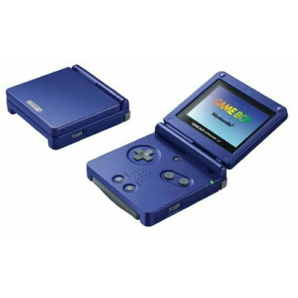 robo grupo equipaje Nintendo Game Boy Advance SP Cobalt Blue - Walmart.com