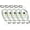 Blue, variant on 5Pcs Ultra-Bright Fish Trap Lamp, Water Activated LED Underwater Fishing Light, Deep Drop Fishing Lure Light for Saltwater & Freshwater, Waterproof Bait Flasher for Boat, Dock, Ice Fishing