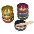 thumbnail image 2 of Cuenco de sonido de Buda Juego de cuencos tibetanos para cantar. cuenco de sonido de Buda y mazo de madera. cuenco de Charka. cuenco de sonido para meditación con mazo. palo de madera para curar la at Maboto Cuenco de sonido de Buda, 2 of 6