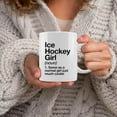 thumbnail image 5 of Hockey Girls Gifts Mug - Funny Hockey Girl Definition Coffee Mug, Hockey Gifts For Girls, Ice Hockey Gifts, Hockey Gifts For Girls, 11oz Ceramic Coffee Mug, 5 of 6