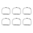 thumbnail image 4 of D Rings,20Pcs Metal D Rings Small D Rings D Rings Buckle Extended Durability, 4 of 14