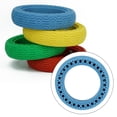 thumbnail image 3 of Reemplazo de Neumático Macarena Neumático Sólido 8.5 Pulgadas Azul, 3 of 7