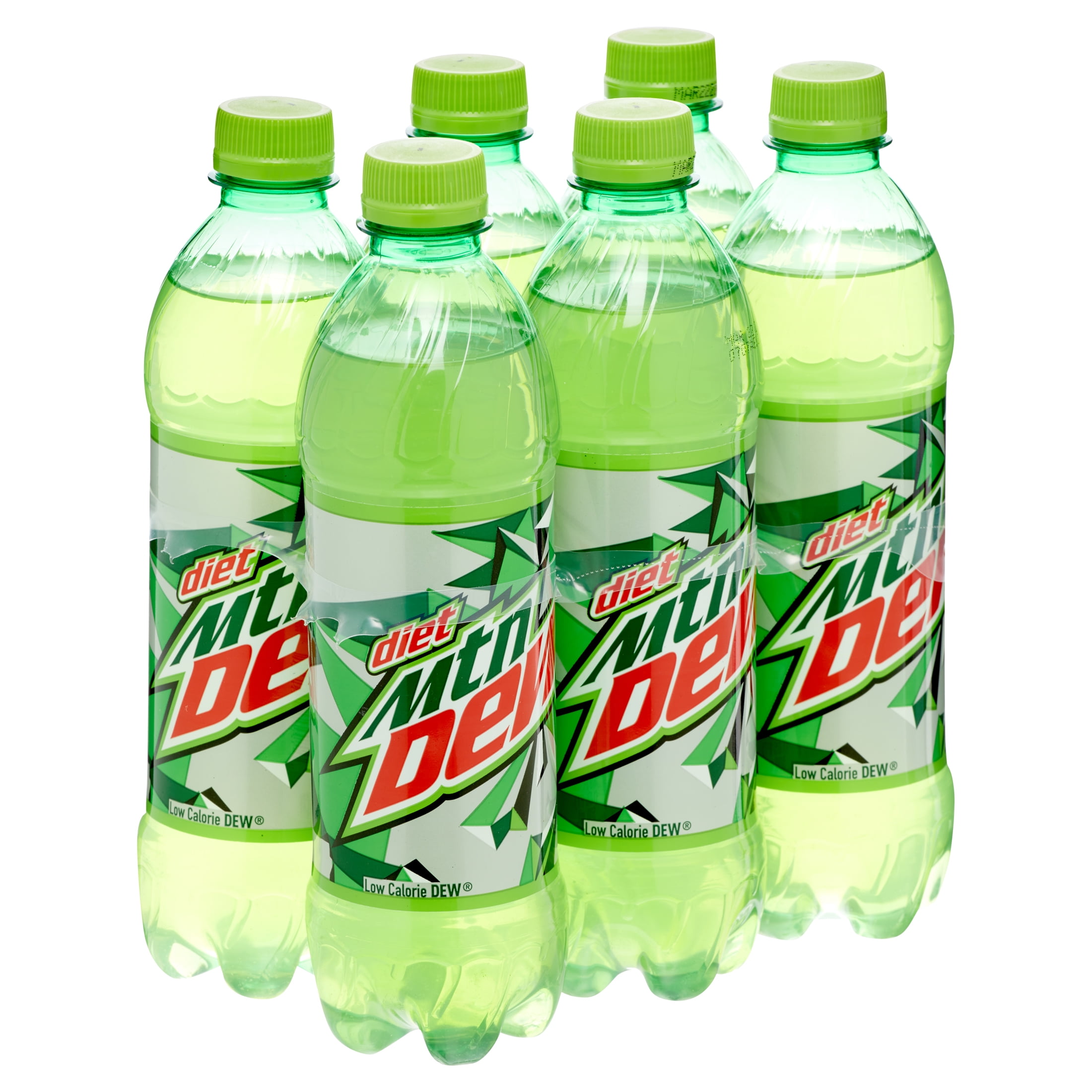 6 Bottles Diet Mountain Dew Soda 16 9 Fl Oz Walmart Com Walmart Com