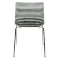 thumbnail image 4 of Maykoosh Seaside Style Modern Plastic Dining Chair - Set of 4, 4 of 10