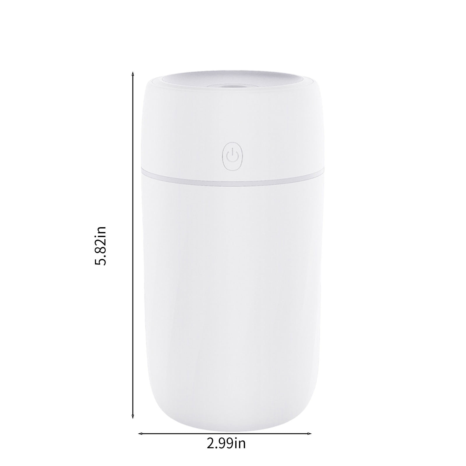 USB Humidifier With Colored Light Quiet Cool Mist Humidifier For Bedroom And Office Plants Easy To Clean Personal Desktop Cool Mist Air Humidifier Super Quiet for Car Office Home